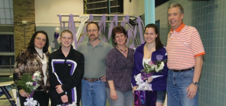 NHS senior swimmers recognized